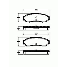 2302.00 ROADHOUSE Колодки торм.дисковые