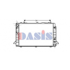 481410N AKS DASIS Радиатор, охлаждение двигателя