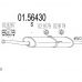 01.56430 MTS Средний глушитель выхлопных газов