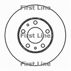 FBD857 FIRST LINE Тормозной диск