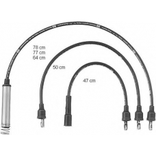 ZEF575 BERU Комплект проводов зажигания