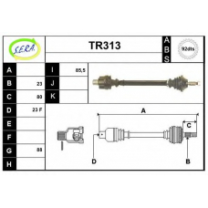 TR313 SERA Приводной вал