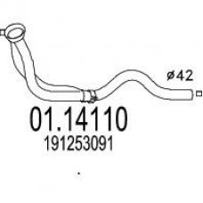 01.14110 MTS Труба выхлопного газа