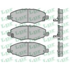 05P1449 LPR Комплект тормозных колодок, дисковый тормоз