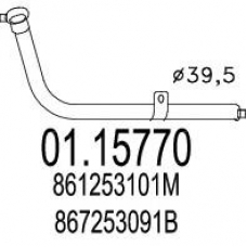 01.15770 MTS Труба выхлопного газа