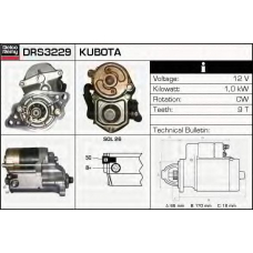 DRS3229 DELCO REMY Стартер