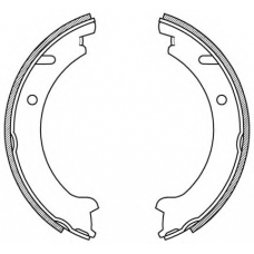 BSA2203.00 OPEN PARTS Комплект тормозных колодок