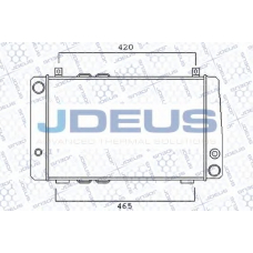038M04 JDEUS Радиатор, охлаждение двигателя