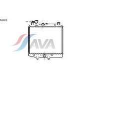 DU2013 AVA Радиатор, охлаждение двигателя