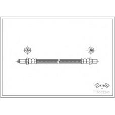 19032245 CORTECO Тормозной шланг