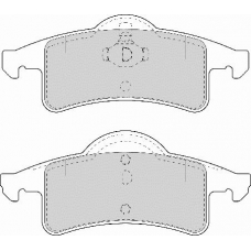 FD6954A NECTO Комплект тормозных колодок, дисковый тормоз