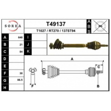 T49137 EAI Приводной вал