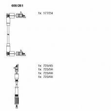 600/261 BREMI Комплект проводов зажигания