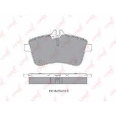 BD5309 LYNX Bd-5309 колодки тормозные передние mercedes-benz a200d-200t(w169) 04-12 / b170-200t(w245) 05-11