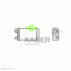 32-0195 KAGER Теплообменник, отопление салона