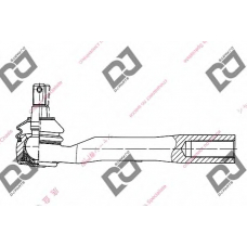 DE1042 DJ PARTS Наконечник поперечной рулевой тяги