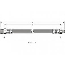 PHC235 TRW Тормозной шланг