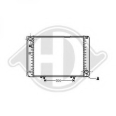 8501135 DIEDERICHS Радиатор, охлаждение двигателя