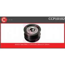 CCP10102 CASCO Ременный шкив, генератор