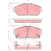GDB7091 TRW Комплект тормозных колодок, дисковый тормоз