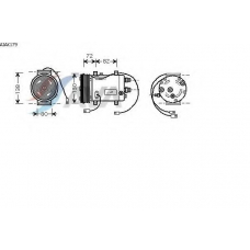 AIAK179 AVA Компрессор, кондиционер