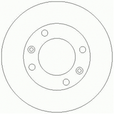 D2569 ROULUNDS Тормозной диск
