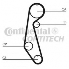 CT679 CONTITECH Ремень ГРМ