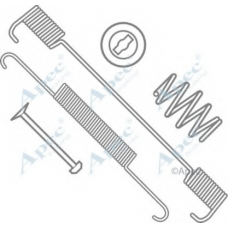 KIT738 APEC Комплектующие, тормозная колодка