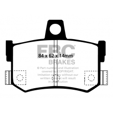 DP662/2 EBC Brakes Колодки тормозные