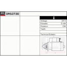 DRS3730 DELCO REMY Стартер