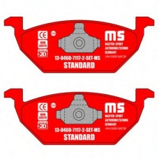 13046071172-SET-MS MASTER-SPORT Комплект тормозных колодок, дисковый тормоз