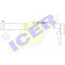 610323 E C ICER Сигнализатор, износ тормозных колодок