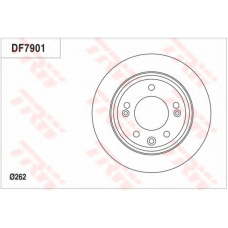 DF7901 TRW Тормозной диск