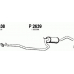 P2639 FENNO Средний глушитель выхлопных газов