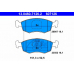13.0460-7126.2 ATE Комплект тормозных колодок, дисковый тормоз