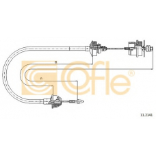 11.2141 COFLE Трос, управление сцеплением