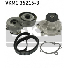VKMC 35215-3 SKF Водяной насос + комплект ручейковых ремней