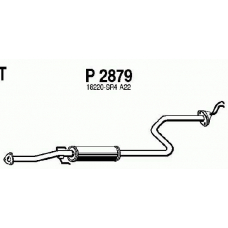 P2879 FENNO Глушитель выхлопных газов конечный