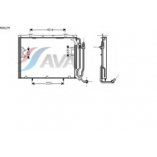 MS5279 AVA Конденсатор, кондиционер