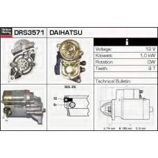 DRS3571 DELCO REMY Стартер