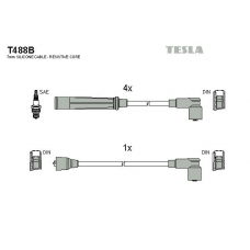 T488B TESLA Комплект проводов зажигания