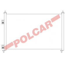 4517K8C1 POLCAR Skraplacze klimatyzacji