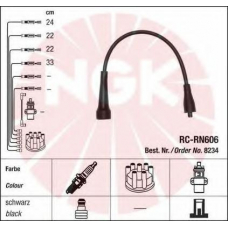 8234 NGK Комплект проводов зажигания