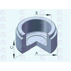 151265-C ERT Поршень, корпус скобы тормоза