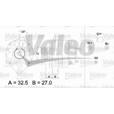 436709 VALEO Генератор