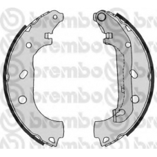 S 24 539 BREMBO Комплект тормозных колодок