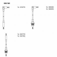 600/180 BREMI Комплект проводов зажигания