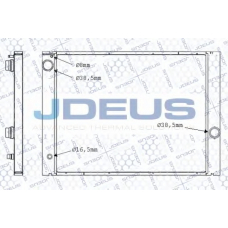005M33A JDEUS Радиатор, охлаждение двигателя