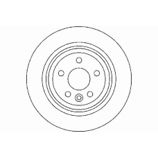 MDC2034 MINTEX Тормозной диск