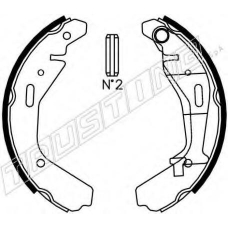 073.176 TRUSTING Комплект тормозных колодок